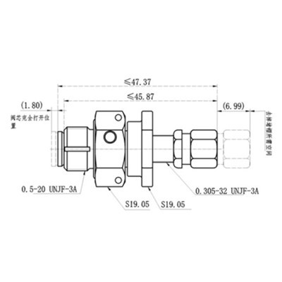 0.4mm Tipòtrè Chajman Valv (Fèmen-Off Kalite)